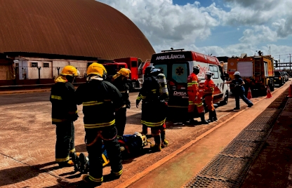 Ampla execução de simulados de emergência intensifica segurança em todo o complexo portuário do Itaqui  