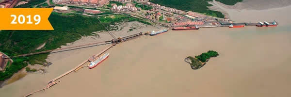 Porto do Itaqui em 2019 Porto do Itaqui em 2019